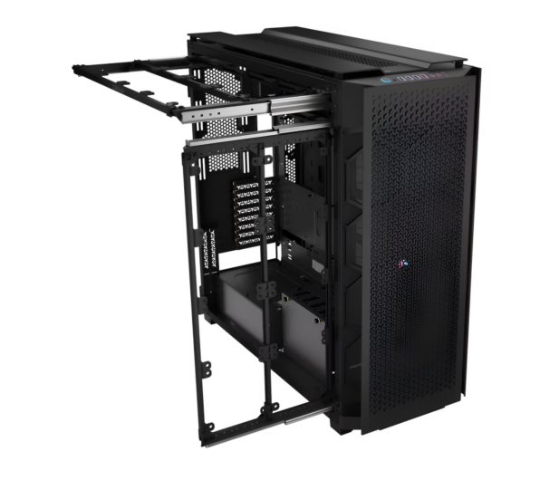 CORSAIR 9000D RGB Airflow Black - 1335542 - zdjęcie 3